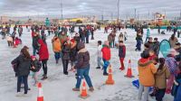 Cientos de vecinos y vecinas disfrutaron de las actividades de la pista de patinaje