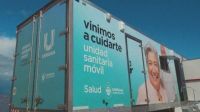 La Unidad Sanitaria Móvil permanecerá en Alem y Buenos Aires 