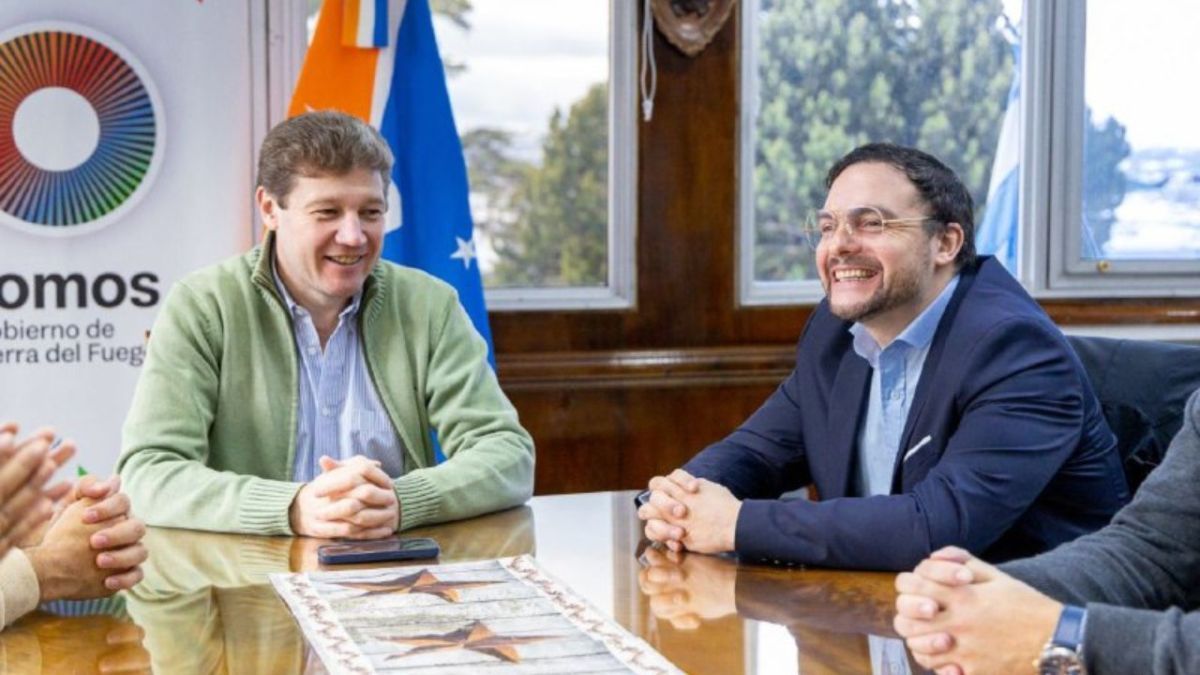 Melella se reunió con el nuevo presidente de la Caja de Previsión Social, Roberto Bogarín