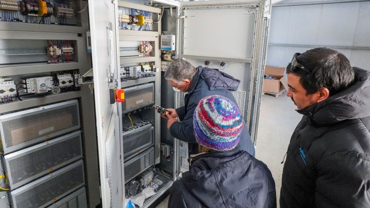 Instalaron un sistema de desinfección por radiación ultravioleta en la planta 'Arroyo Grande'
