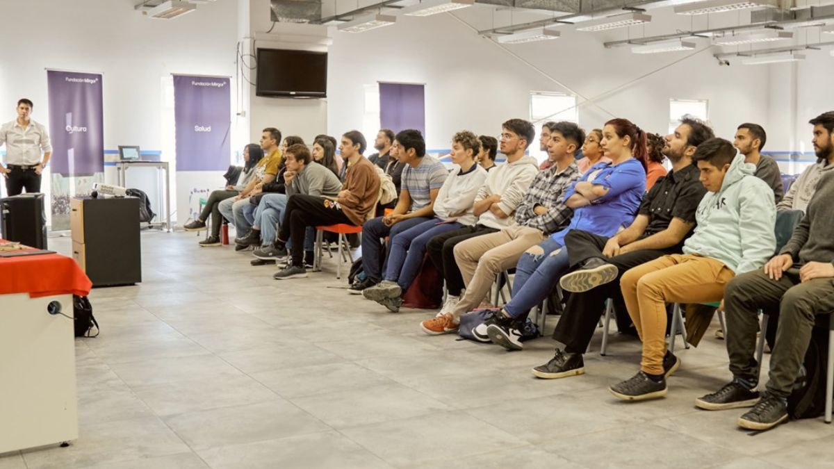 “La idea es que nos amiguemos con las nuevas tecnologías”, valoró Bertona