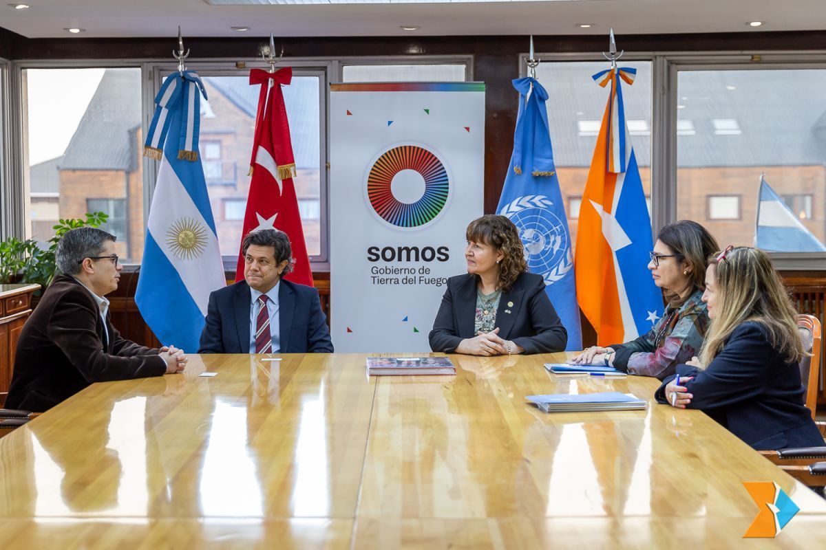 La vicegobernadora de la Provincia recibió a referentes de las Naciones Unidas 