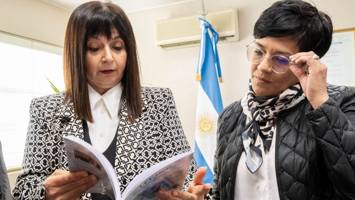 El Ministerio de Educación recibió la donación de libros de la Ley 19.640 por parte del Juzgado Federal de Río Grande