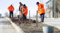 El Municipio comenzó con los trabajos de embellecimiento de la ciudad
