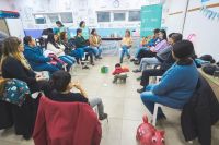 Se realizó un taller de Estimulación del Lenguaje en la Zona de Crianza Comunitaria 