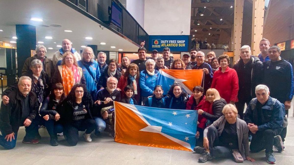 Adultos mayores de Tierra del Fuego viajan a los Juegos Nacionales Evita