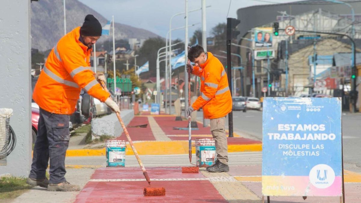 Avanzan los trabajos de embellecimiento de espacios públicos