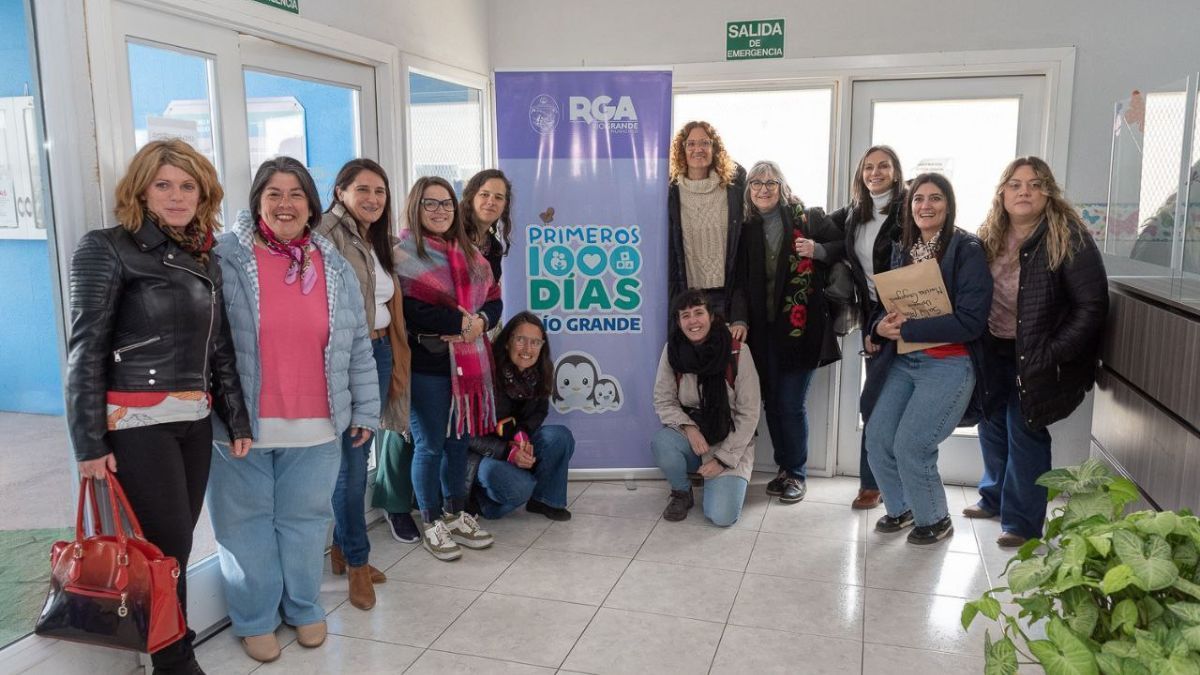 Nación destacó las políticas integrales de acompañamiento a infancias y familias de Río Grande