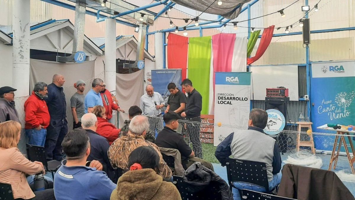 Capacitaron a pescadores artesanales de Río Grande
