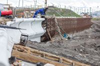 El Municipio reanuda los trabajos de la segunda etapa del muro y paseo costero 