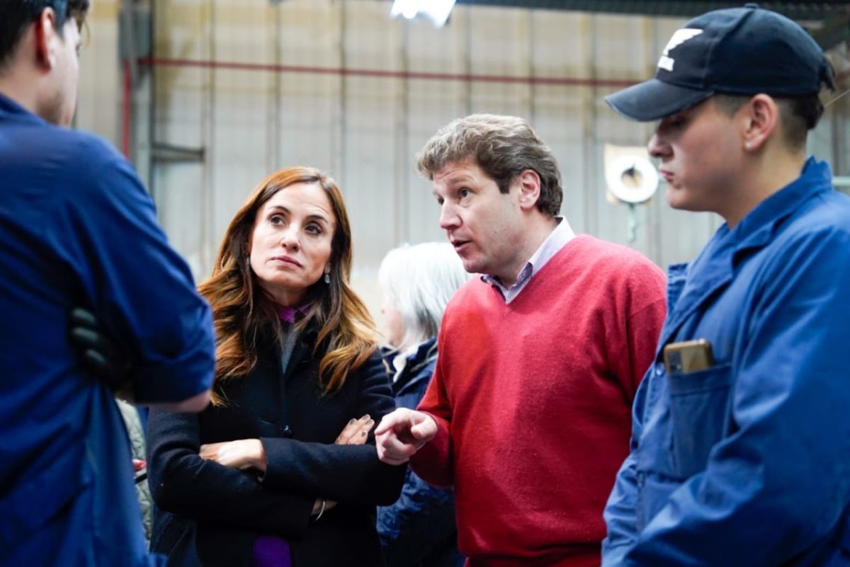 El gobernador Melella y la ministra Tolosa Paz compartieron una jornada de actividades