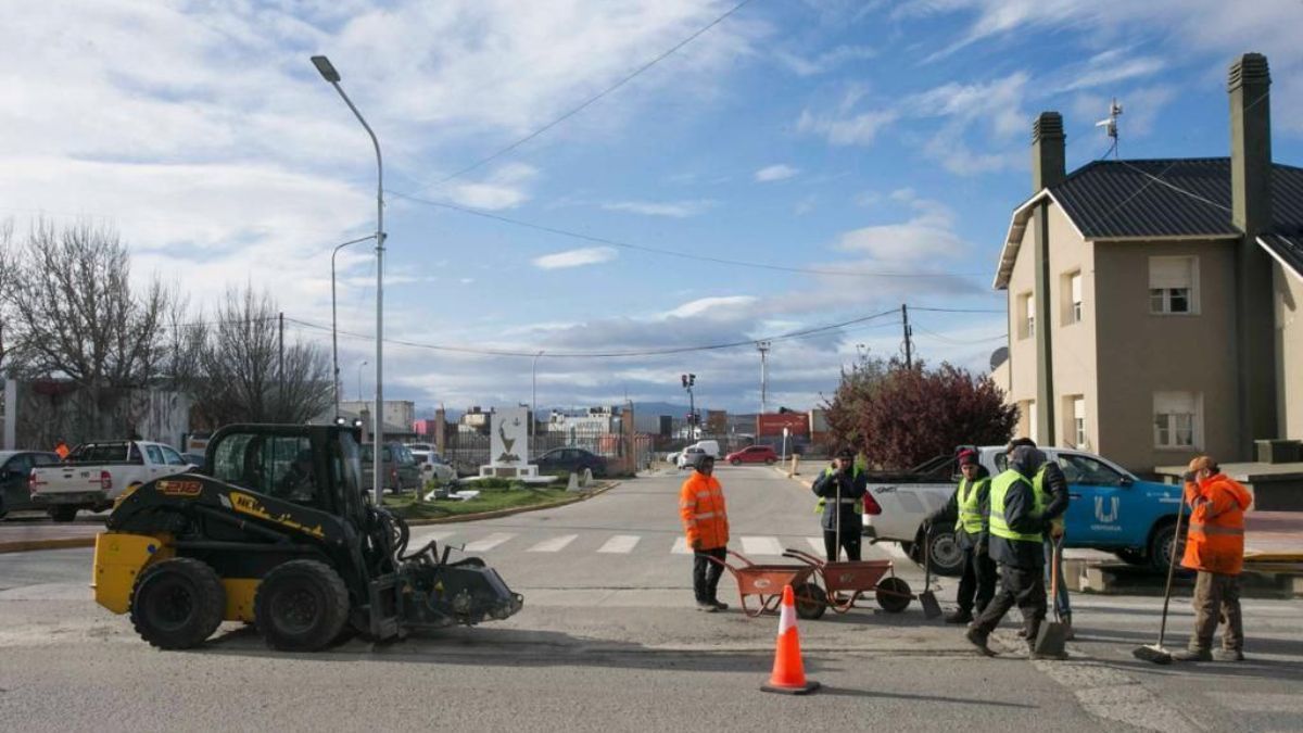 En Ushuaia, repavimentarán los tramos fresados de la Avenida Maipú