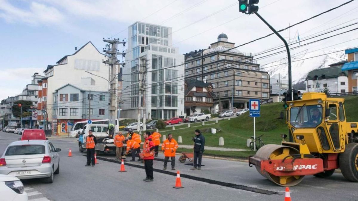 Este viernes continuarán los trabajos de repavimentación en la avenida Maipú
