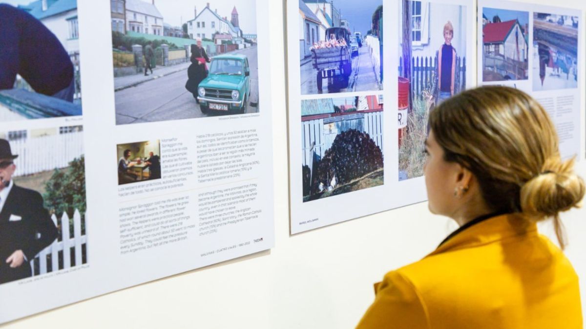En Casa de Tierra del Fuego, se inauguró la muestra del fotógrafo Rafael Wollmann