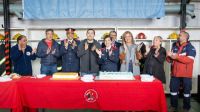 El Municipio acompañó el acto por el 38° aniversario de Bomberos Voluntarios