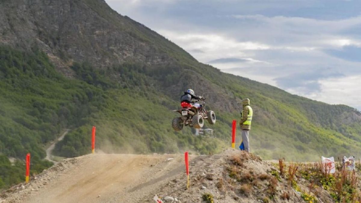 El IMD acompañó una nueva fecha del Campeonato Fueguino de Enduro Cross