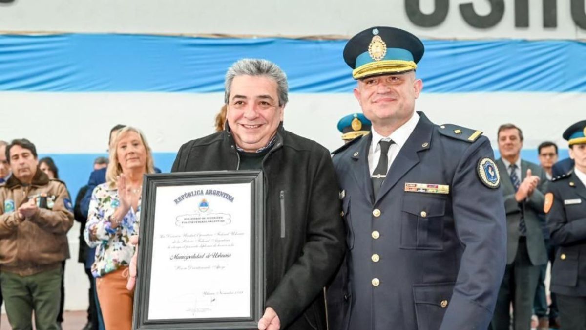El Municipio participó de los actos de la Policía Federal Argentina