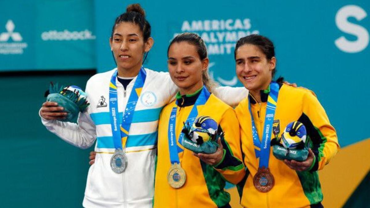 La judoca fueguina Rocío Ledesma obtuvo la medalla de plata en los Juegos Parapanamericanos