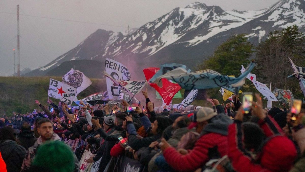 Un espectáculo federal e internacional: La Renga tocó en Ushuaia para el país y el mundo entero