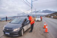 Se realizaron operativos de control de tránsito en distintos puntos de Ushuaia
