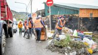 La Municipalidad realizó una jornada de limpieza en el barrio “La Cantera”