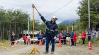 El Ministerio de Obras y Servicios Públicos concretó la habilitación de la red de gas en el barrio Akar de Ushuaia