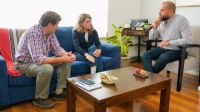 El gobernador Melella mantuvo una reunión con la CEO de Total Austral, Catherine Remy