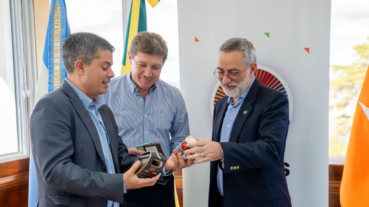 El Embajador de Brasil, Julio Glinternick Bitelli, realizó su primera visita oficial a la provincia