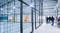 Avanzan los trabajos de remodelación del gimnasio de ATURG en el Parque Industrial