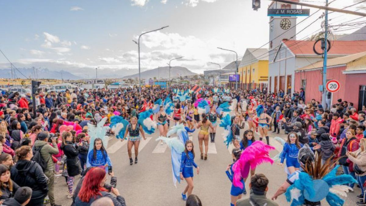 Conocé las calles afectadas por la celebración del Carnaval en Ushuaia