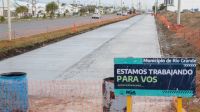 La Municipalidad de Río Grande completó la pavimentación de la calle 20 de Junio