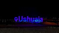 Día Mundial de la Esclerodermia: El cartel de Ushuaia y edificios públicos se iluminaron de azul