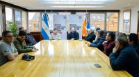 Melella destacó la importancia de las reuniones con referentes sociales y sindicales de Ushuaia