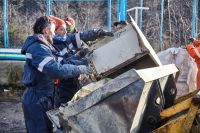 Se realizó una jornada de limpieza en distintos barrios de Ushuaia