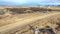 Incendio en estancia 'La Fueguina': “Se encuentra contenido y no corre peligro de propagación"