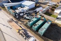 Llegaron a Ushuaia los equipos para reforzar la generación de energía eléctrica