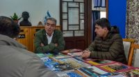 El Secretario de Malvinas de la Municipalidad de Ushuaia recibió al Secretario de A.M.E.T