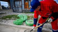 Avanza la limpieza de la ciudad en B° Alakalufes II y Avenida Perito Moreno 