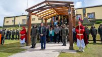 Melella acompañó el 11° aniversario de la Agrupación XIX Tierra Del Fuego de Gendarmería