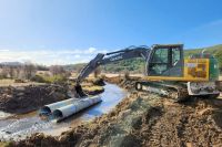 Vialidad Provincial realiza mejoras en la infraestructura vial de la ruta de la Reserva “Corazón de la Isla”