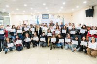 Más de 2600 personas finalizaron los cursos de formación laboral provinciales