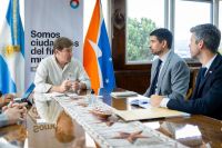 Melella recibió a representantes de la Embajada de Estados Unidos