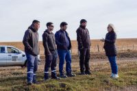 Avanza la construcción del alambrado de 10 kilómetros en la Ruta Provincial N°7