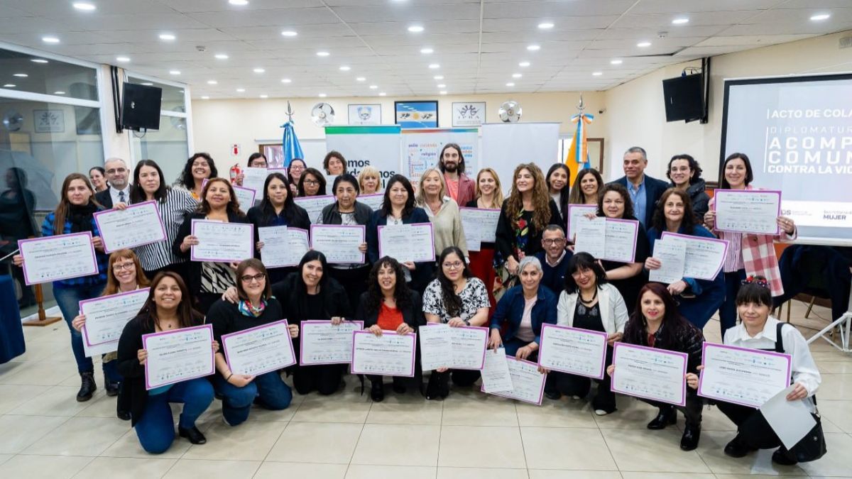 Se recibieron 180 acompañantes comunitarios contra la violencia de género 