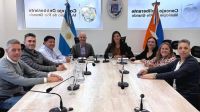 Autoridades del Concejo Deliberante de Río Grande se reunieron con el flamante rector de la UNTDF