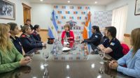 Urquiza recibió bomberas voluntarias de Ushuaia