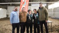 Colegio Haspen y Casa del Deporte campeones del beach vóley local