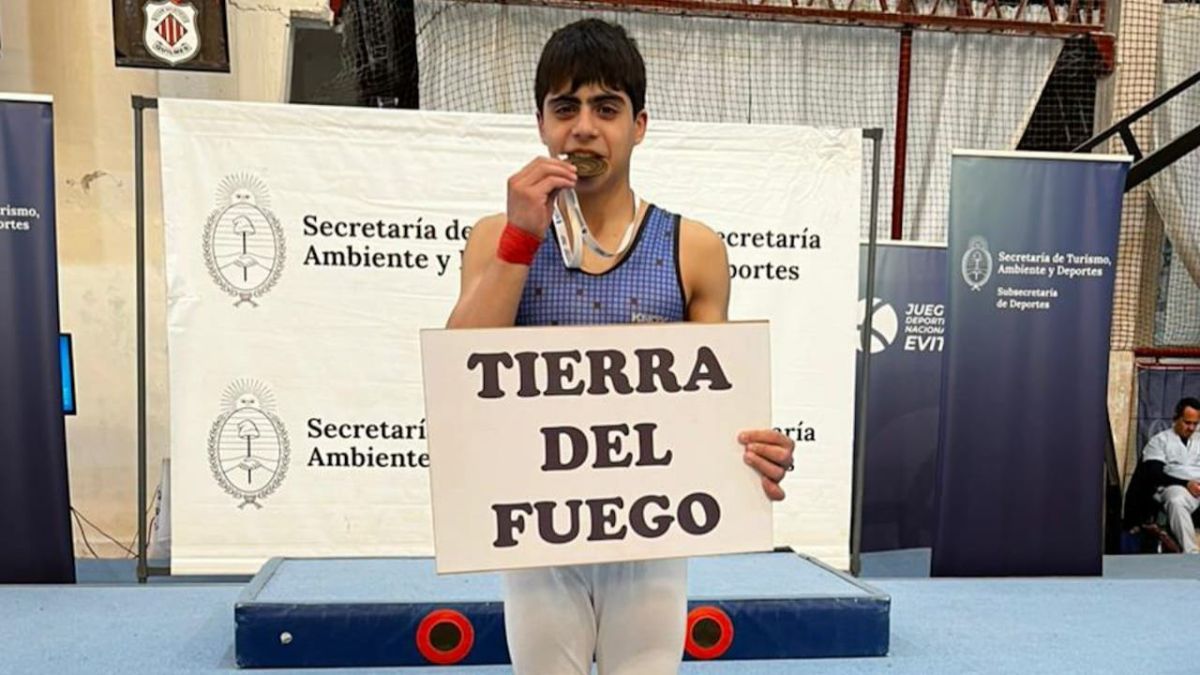 Antuan Paladea obtuvo el oro en los Juegos Nacionales Evita 