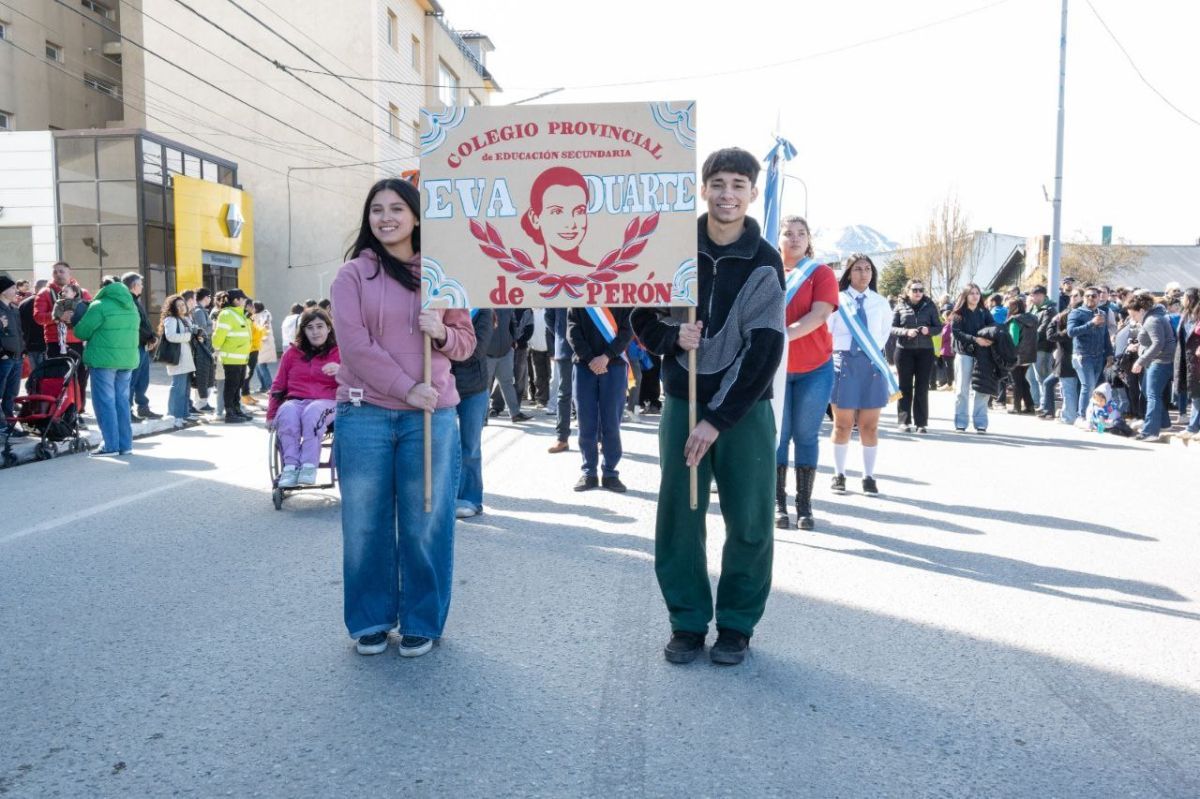 “Además del desfile y los actos protocolares, durante todo el día tuvimos más de siete actividades"