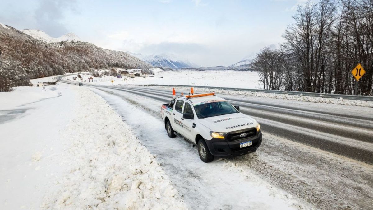 Alerta amarilla por nevadas en zona centro y sur de la provincia